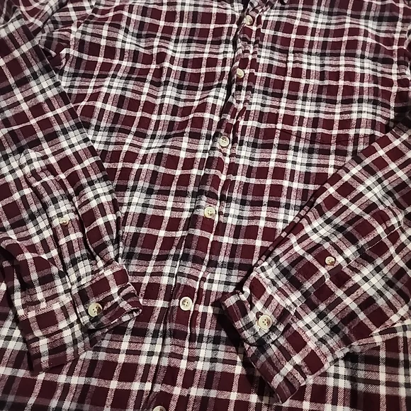 RED HEAD Long Sleeve Button Down Flannel Shirt - Large - Picture 5 of 7